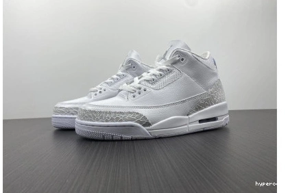 Hyperoad AIR JORDAN 'TRIPLE 3 RETRO PS WHITE' 0807